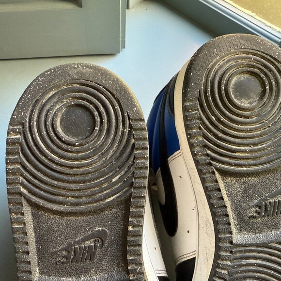 Nike Court Vision Mid Next Nature AF White Blue FQ8740-480 Mens Size 9 - Picture 7 of 8